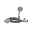 Keeney 3-Function 3-Way Showerhead Kit, Chrome K750CP